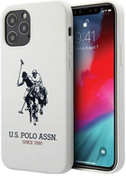 Панель U.S. Polo Assn Silicone Collection для Apple iPhone 12/12 Pro White (3700740491300) - зображення 1