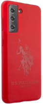 Etui U.S. Polo Assn Silicone On Tone do Samsung Galaxy S21 Red (3700740497081) - obraz 1