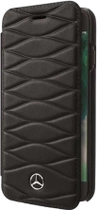 Чохол-книжка Mercedes Booklet Pattern Line Leather для Samsung Galaxy S8 Plus Black (3700740404058) - зображення 1