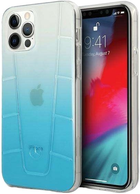 Панель Mercedes Transparent Line для Apple iPhone 12 Pro Max Blue (3700740483701) - зображення 1