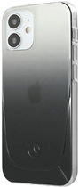 Etui Mercedes Transparent Line do Apple iPhone 12 mini Black (3700740483534)