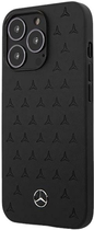 Панель Mercedes Leather Stars Pattern для Apple iPhone 13/13 Pro Black (3666339020590) - зображення 1