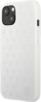 Панель Mercedes Silver Stars Pattern для Apple iPhone 13 White (3666339020262) - зображення 1