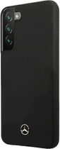 Etui Mercedes Silicone do Samsung Galaxy S22 Black (3666339043858) - obraz 1