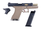 Пістолет WE Glock 17 Force pistol Metal Tan-Gold GBB (Страйкбол 6мм) - зображення 5