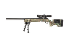 Снайперська гвинтівка Specna Arms M62 SA-S02 Core With Scope and Bipod Multicam - зображення 2