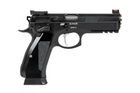 Пістолет CZ SP-01 Shadow ACCU CO2 Black (Страйкбол 6мм) - изображение 8