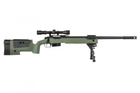 Снайперська гвинтівка Specna Arms SA-S03 Core with Scope and Bipod Olive Drab - зображення 7