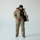 Зимняя куртка ЗСУ Бушлат военный тактический зимний пиксель Ткань мембрана размер 60 - изображение 5