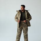 Зимняя куртка ЗСУ Бушлат военный тактический зимний пиксель Ткань мембрана размер 58 - изображение 3