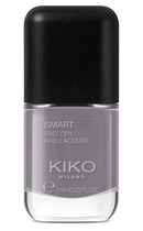 Lakier do paznokci Kiko Milano Smart Fast Dry Nail Lacquer 151 Neblung Grey 7 ml (8025272978682)