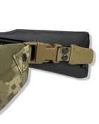 Ремень оружейный трехточечный с широким рюкзаком и усиленными карабинами Ragnarok Пиксель - изображение 3