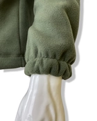 Флисовая кофта с капюшоном Олива XL - изображение 4