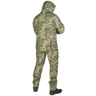 Мужской зимний костюм NordStorm / Ветрозащитная куртка + брюки "Cyclone" пиксель размер S 44-46 - изображение 3
