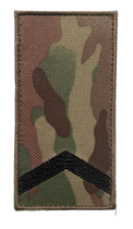 Шеврон погон Tactic4Profi вишивка Старший солдат ЗСУ мультикам (10*5) - изображение 1