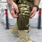 Мужские зимние брюки ripstop с утеплителем синтепон 100 / Штаны "logos tactical" с подтяжками пиксель размер S - изображение 8