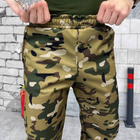 Чоловічі зимові штани SoftShell / Штани "luna" з поясом на гумці мультикам розмір 2XL - зображення 5