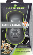 Szczotka gumowa FURminator Curry Comb (8117940144694) - obraz 4