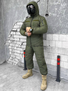 Тактический зимний теплый военный комплект Dirty ( Куртка + Штаны ), Камуфляж: Олива, Размер: XL - изображение 3