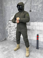Тактический зимний теплый военный комплект Island ( Куртка + Штаны ), Камуфляж: Олива, Размер: M - изображение 3