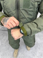 Тактичний зимовий теплий військовий комплект Dirty ( Куртка + Штани ), Камуфляж: Олива, Розмір: XL - зображення 8