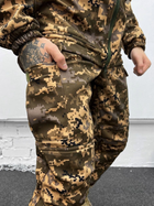 Тактичний зимовий теплий військовий комплект Short ( Куртка + Штани ), Камуфляж: Піксель, Розмір: XXL - зображення 10
