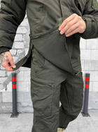 Тактический зимний теплый военный комплект Island ( Куртка + Штаны ), Камуфляж: Олива, Размер: XL - изображение 7