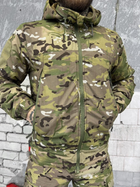 Тактичний зимовий теплий військовий комплект Level 7 ( Куртка + Штани ), Камуфляж: Мультикам, Розмір: M - зображення 4