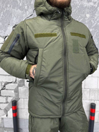 Тактичний зимовий теплий військовий комплект Dirty ( Куртка + Штани ), Камуфляж: Олива, Розмір: М - зображення 6