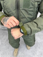 Тактичний зимовий теплий військовий комплект Dirty ( Куртка + Штани ), Камуфляж: Олива, Розмір: L - зображення 8