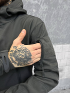 Тактический зимний теплый военный комплект SND ( Куртка + Штаны ), Камуфляж: Серый, Размер: XXL - изображение 5