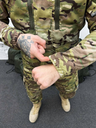 Тактичний зимовий теплий військовий комплект RH-14 ( Куртка + Штани ), Камуфляж: Мультикам, Розмір: XXL - зображення 9