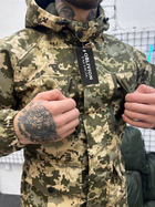 Тактический зимний теплый военный комплект RH-14 ( Куртка + Штаны ), Камуфляж: Пиксель ВСУ, Размер: XL - изображение 7