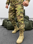 Тактичний зимовий теплий військовий комплект RH-14 ( Куртка + Штани ), Камуфляж: Мультикам, Розмір: XL - зображення 11