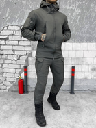 Тактичний зимовий теплий військовий комплект SND ( Куртка + Штани ), Камуфляж: Сірий, Розмір: S - зображення 2