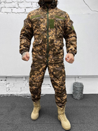 Тактический зимний теплый военный комплект Short ( Куртка + Штаны ), Камуфляж: Пиксель, Размер: М - изображение 4