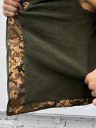 Тактический зимний теплый военный комплект Short ( Куртка + Штаны ), Камуфляж: Пиксель, Размер: L - изображение 8