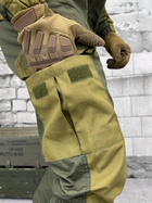 Тактичний теплий військовий комплект ARK/15 ( Куртка + Штани ), Камуфляж: Олива, Розмір: XL - зображення 7
