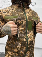 Тактический зимний теплый военный комплект Short ( Куртка + Штаны ), Камуфляж: Пиксель, Размер: XXXL - изображение 5