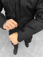 Тактичний зимовий теплий військовий комплект PHR/11 ( Куртка + Штани ), Камуфляж: Чорний, Розмір: XXL - зображення 7