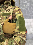 Тактический зимний теплый военный комплект Trez ( Куртка + Штаны ), Камуфляж: Мультикам, Размер: S - изображение 5