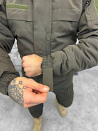 Тактический зимний теплый военный комплект Island ( Куртка + Штаны ), Камуфляж: Олива, Размер: L - изображение 6
