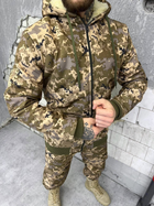 Тактичний зимовий теплий військовий комплект PH-12 ( Куртка + Штани ), Камуфляж: Піксель, Розмір: L - зображення 5