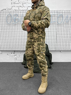 Тактический зимний теплый военный комплект RH-14 ( Куртка + Штаны ), Камуфляж: Пиксель ВСУ, Размер: M - изображение 3