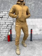 Тактический зимний теплый военный комплект SND ( Куртка + Штаны ), Камуфляж: Койот, Размер: XXL - изображение 3