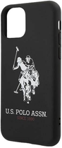 Etui U.S. Polo Assn Silicone Collection do Apple iPhone 11 Pro Max Black (3700740474525) - obraz 2