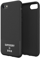 Etui Superdry Moulded Canvas Case do Apple iPhone 6/6s/7/8/SE 2020/SE 2022 Black (8718846079372) - obraz 1