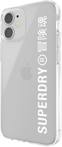 Etui Superdry Snap Clear Case do Apple iPhone 12 mini Silver (8718846085960) - obraz 1