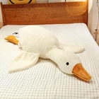 Плюшевая игрушка подушка My Kigu Гусь Антистресс Мягкая Белая 125 см (9010)