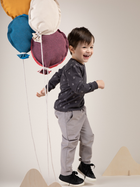 Дитячий світшот для хлопчика Pinokio Dreamer 68 см Графітовий (5901033272004) - зображення 3